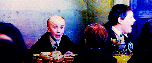 movie harry potter scared draco malfoy tom felton