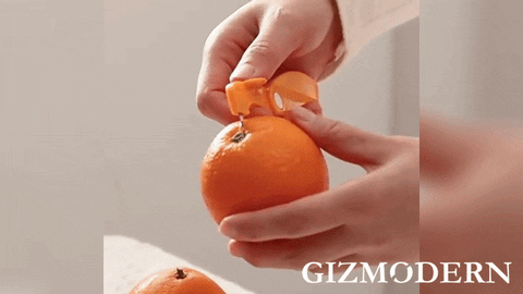 1set Creative Little Mouse Orange Opener Mini Orange Peeler Convenient Pomegranate  Peeler
