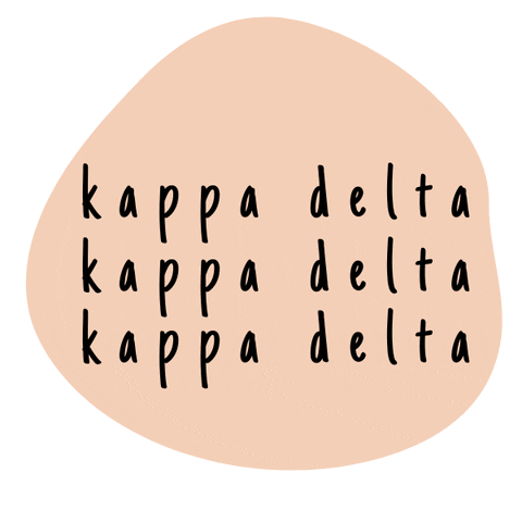 Boho Sorority GIF by Kappa Delta at Albion College, Sigma Pi Chapter