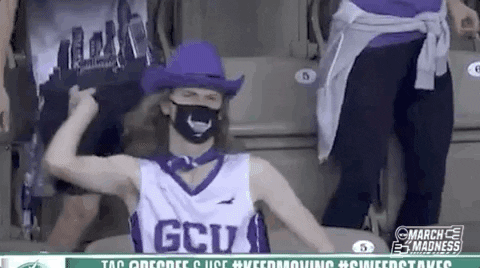 Vibing College Sports GIF by NCAA March Madness