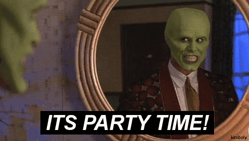 Having a party is the best way to celebrate