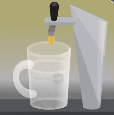 Fill beer in gifgame gifs