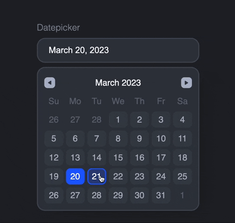 How To Build An Amazing Custom Datepicker - The Helpful Tipper