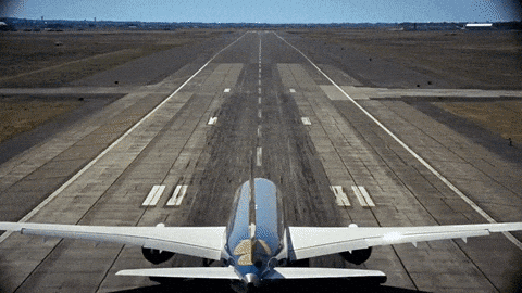 Airplane Take Off Gif Animated GIF Find Share On GIPHY
