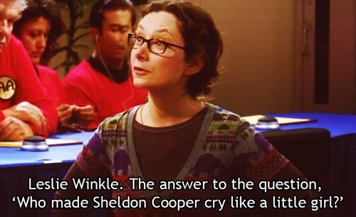 Johnny Galecki GIF