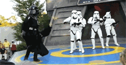 Image result for star wars funny dancing gif