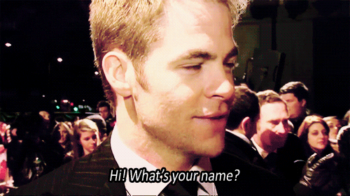 Chris Pine Hello GIF - Find & Share on GIPHY