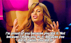 Jillian Michaels makes an announcement on the show. Jillian Michaels makes an announcement on the show.