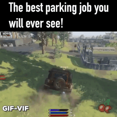Best Parking Job in gaming gifs