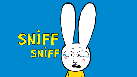Sad Dry Your Eyes GIF by Simon Super Rabbit - Find & Share on GIPHY