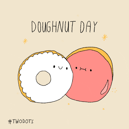Dots cute food donut twodots