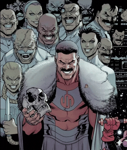 Thragg and Other Viltrumites Panel