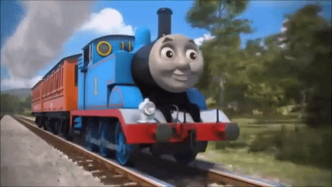 Image result for thomas the tank engine gif
