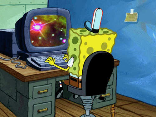 Spongebob Squarepants Computer GIF
