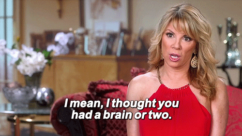 Real Housewives Of New York Brain GIF