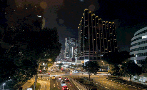 night city cars lights dream