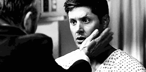 Image result for dean winchester hug gif
