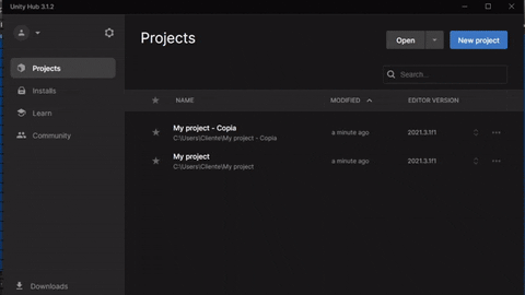 Blank error when creating/opening a project : r/Unity3D