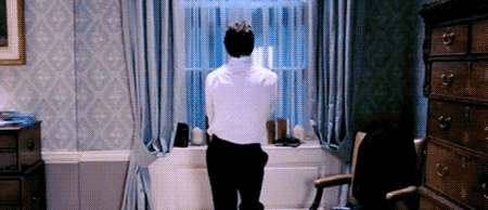Image result for Hugh Grant gif love actually