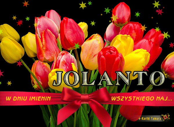 Znalezione obrazy dla zapytania imieniny jolanty