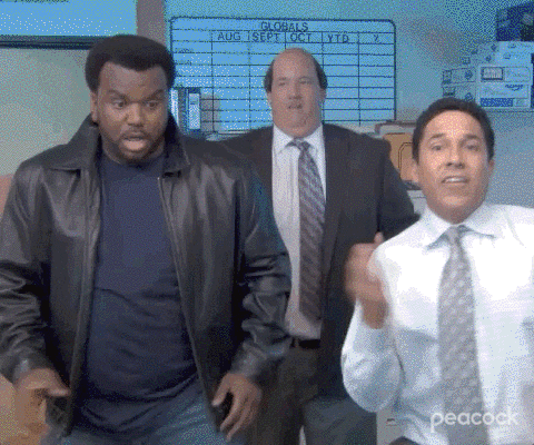 The Office cast characters dancing - related to discounts