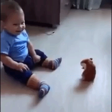 Toy And Baby in funny gifs