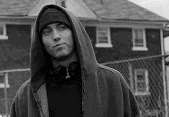 RAP dünyasının yaramaz çocuğu Eminem.