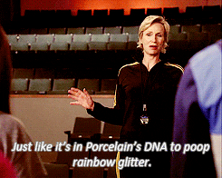 rainbow glitter poop