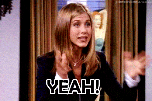 Excited Author Explains Book Release Day in Friends Gifs - Chris Cannon