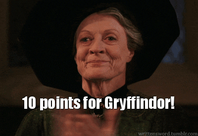 10 točk za Gryffindor!