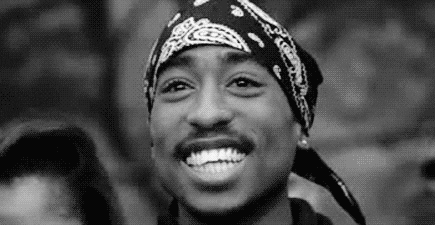 Tupac Shakur Smile GIF - Find & Share on GIPHY