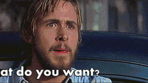 Confused Ryan Gosling Gif Find Share On Giphy