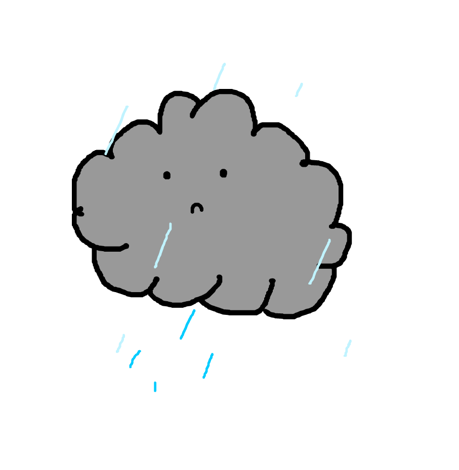 Sad Rain Cloud Sad Rain Cloud
