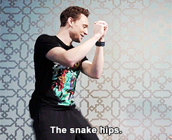 Image result for tom hiddleston dancing gif