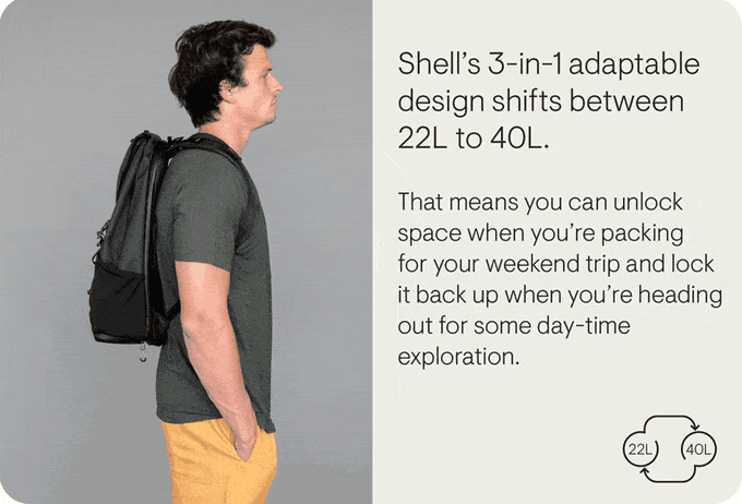 TropicFeel Shell: A Modern-Day Travel Backpack with Unmatched Versatility 3