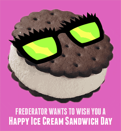 ice cream sandwich day gifs find share  giphy