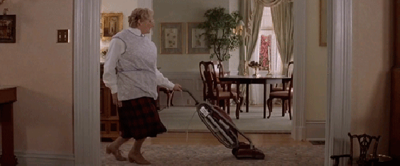 Image result for mrs doubtfire gif