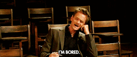 how i met your mother bored tv reactions barney stinson