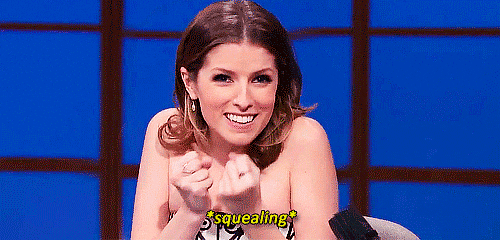 Excited Anna Kendrick GIF - Find & Share on GIPHY