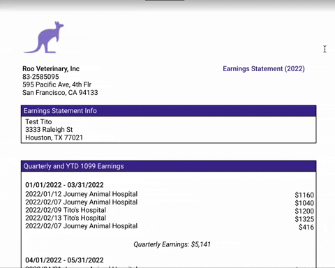 Quarterly Earnings