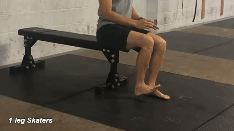 sitting down exercises