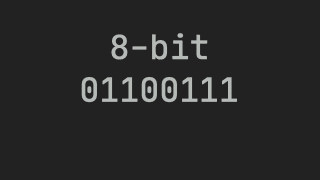 gif illustrating how splitting an 8 bit group and then shifting the final 2 bit input group left 4 bits looks