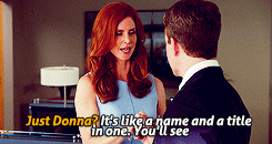 Entity talks suits Donna