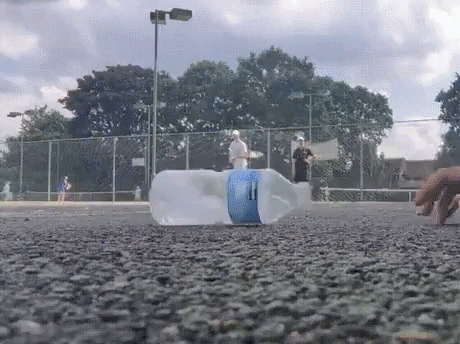 What a trick shot in funny gifs