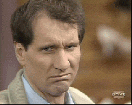 disgusted eww al bundy married with children reaction