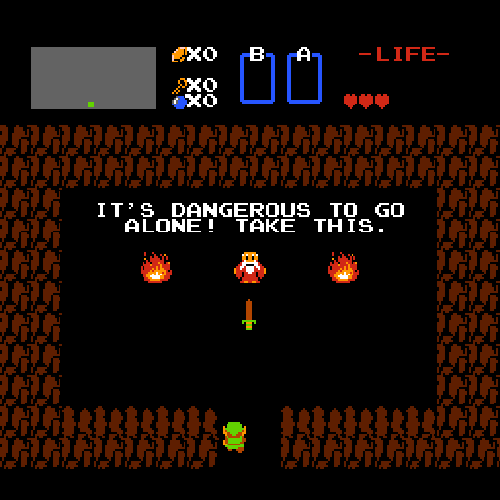 Legend of Zelda screen