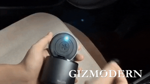 Multi-functional Covered And Illuminated Car Ashtray – GizModern