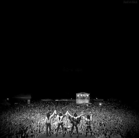 Rock N Roll Kiss GIF Find & Share on GIPHY