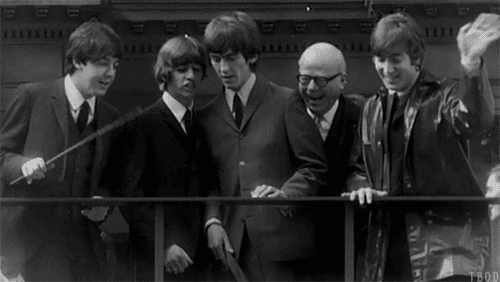 the beatles waving hi wave