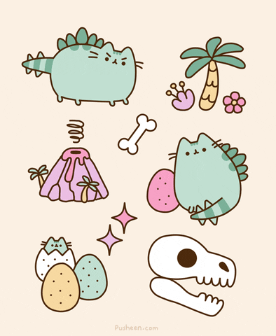 mermaid background birthday GIF  on Find Pusheenosaurus  GIPHY Share &